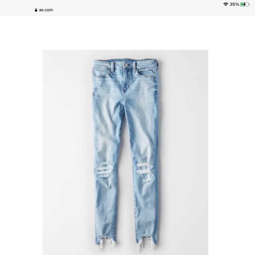 American Eagle High-Waisted Jegging Crop